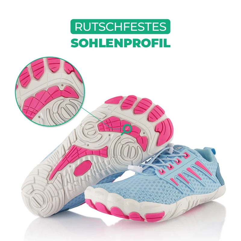 Barfußschuhe Atmungsaktive Sneaker Wasserschuhe