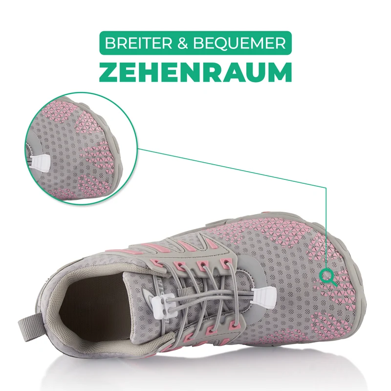 Barfußschuhe Atmungsaktive Sneaker Wasserschuhe
