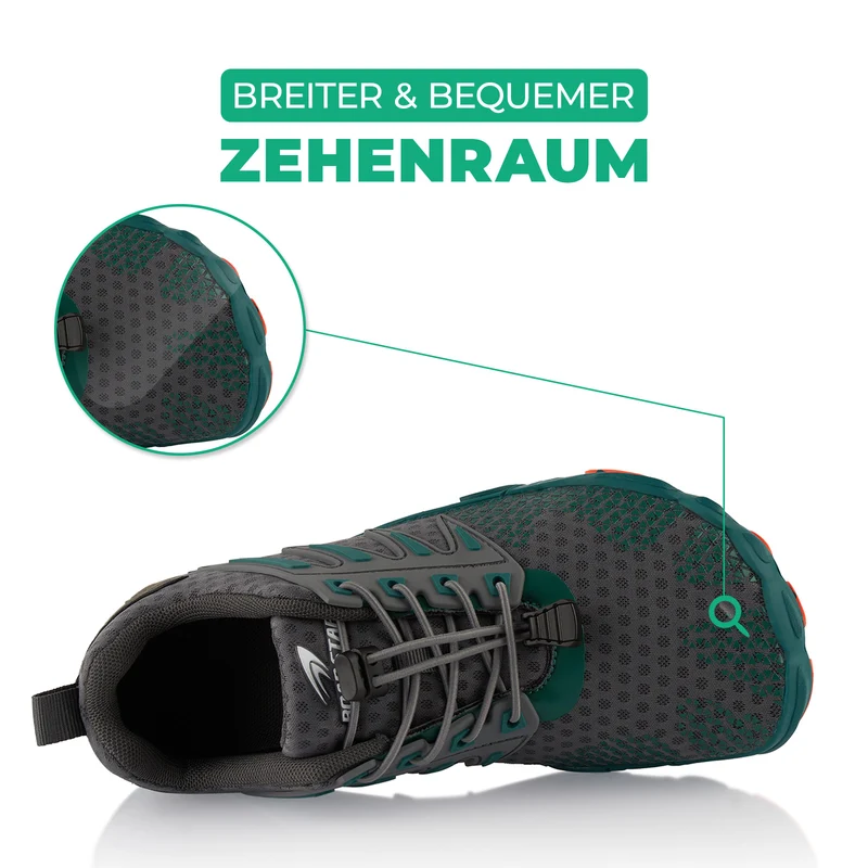 Barfußschuhe Atmungsaktive Sneaker Wasserschuhe