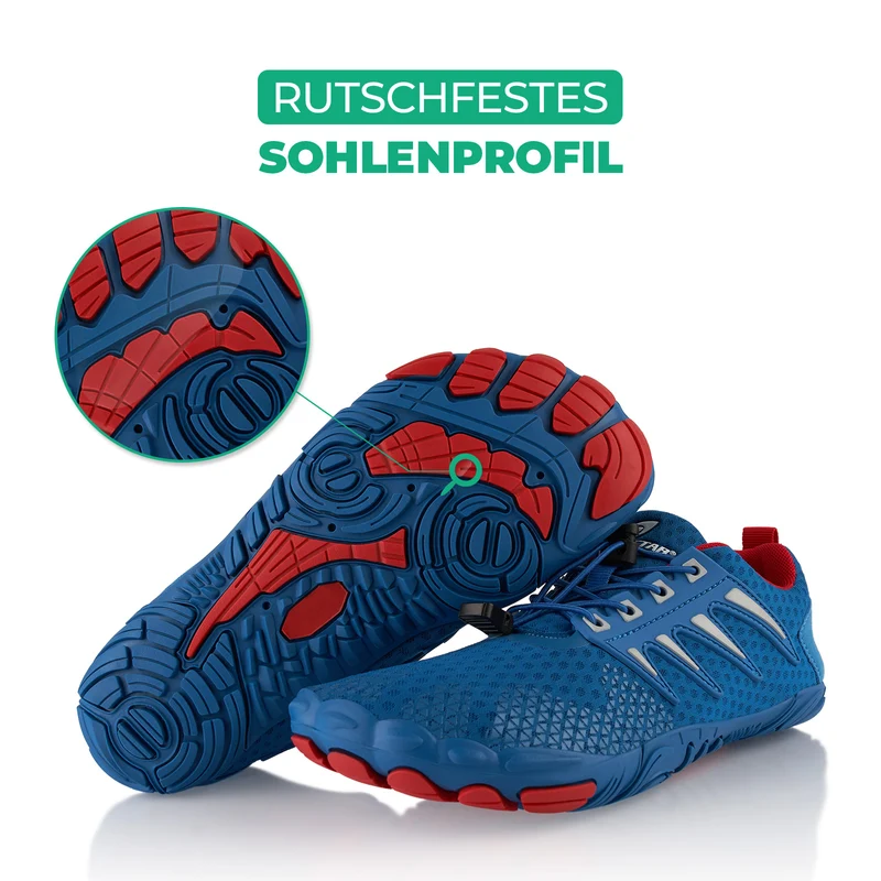 Barfußschuhe Atmungsaktive Sneaker Wasserschuhe