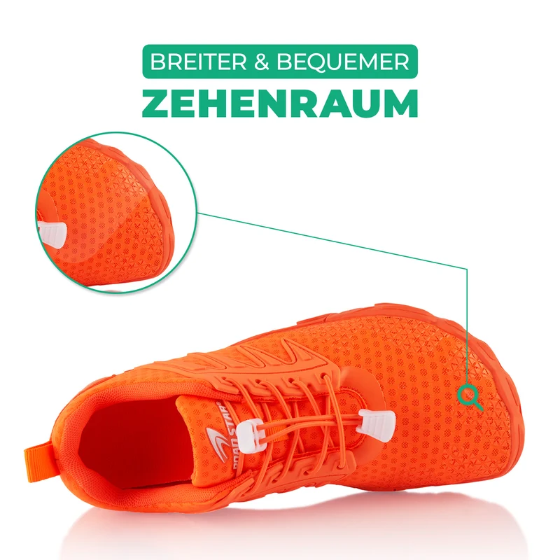 Barfußschuhe Atmungsaktive Sneaker Wasserschuhe