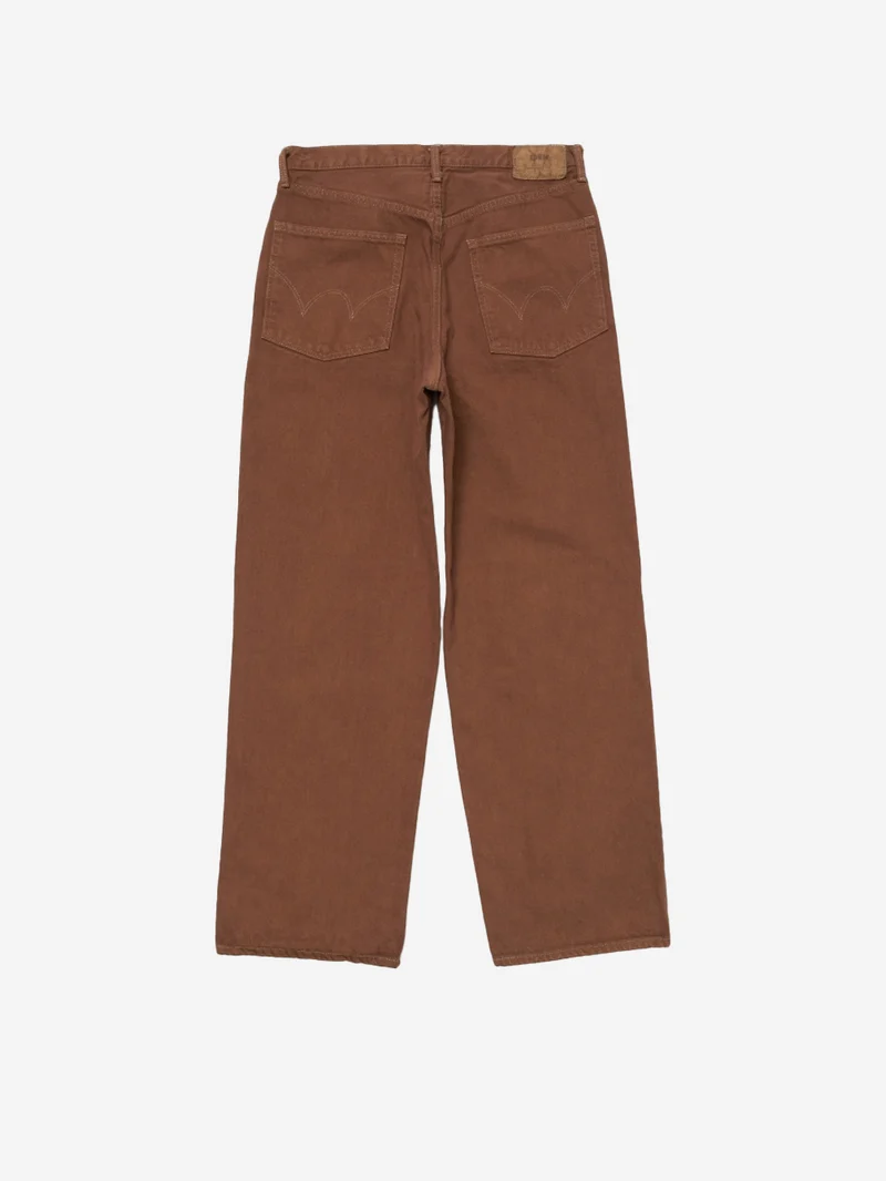 Jeans wide fit Japan marrone