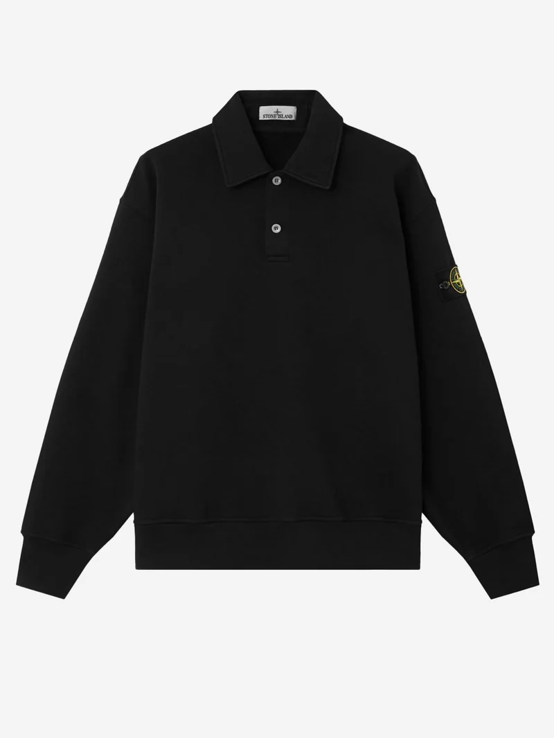 Felpa Tubular Cotton Fleece nera