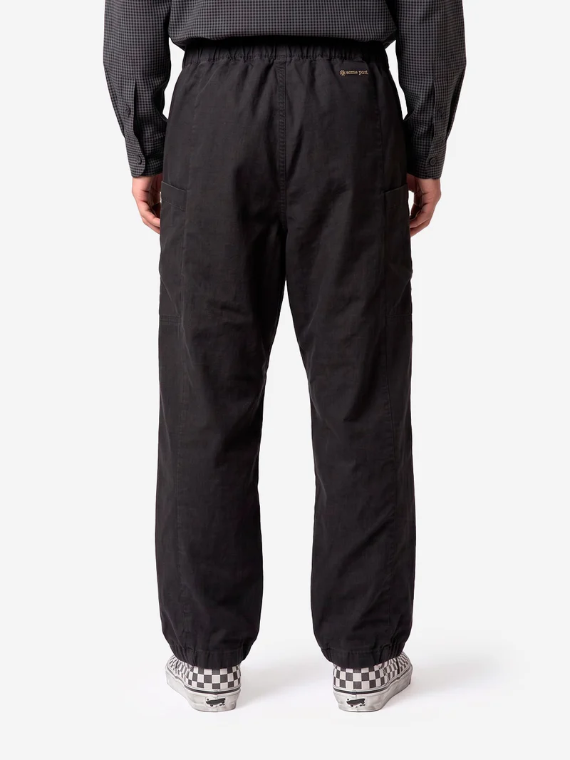 Pantaloni Pigment Washed andtracite