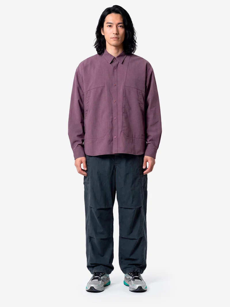 Pantaloni Pigment Washed navy