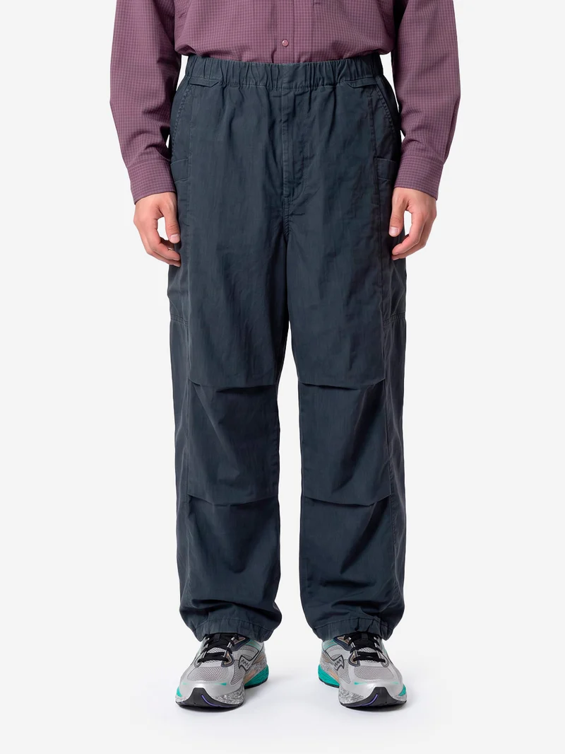 Pantaloni Pigment Washed navy
