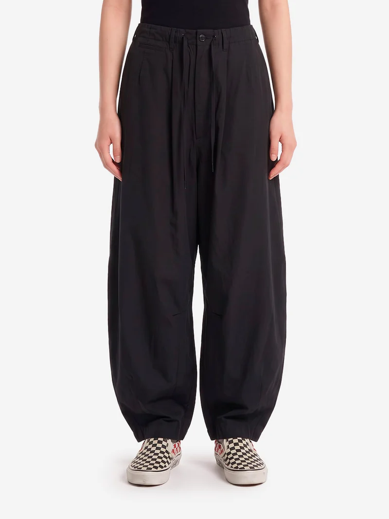 H.D. Pantaloni Military neri