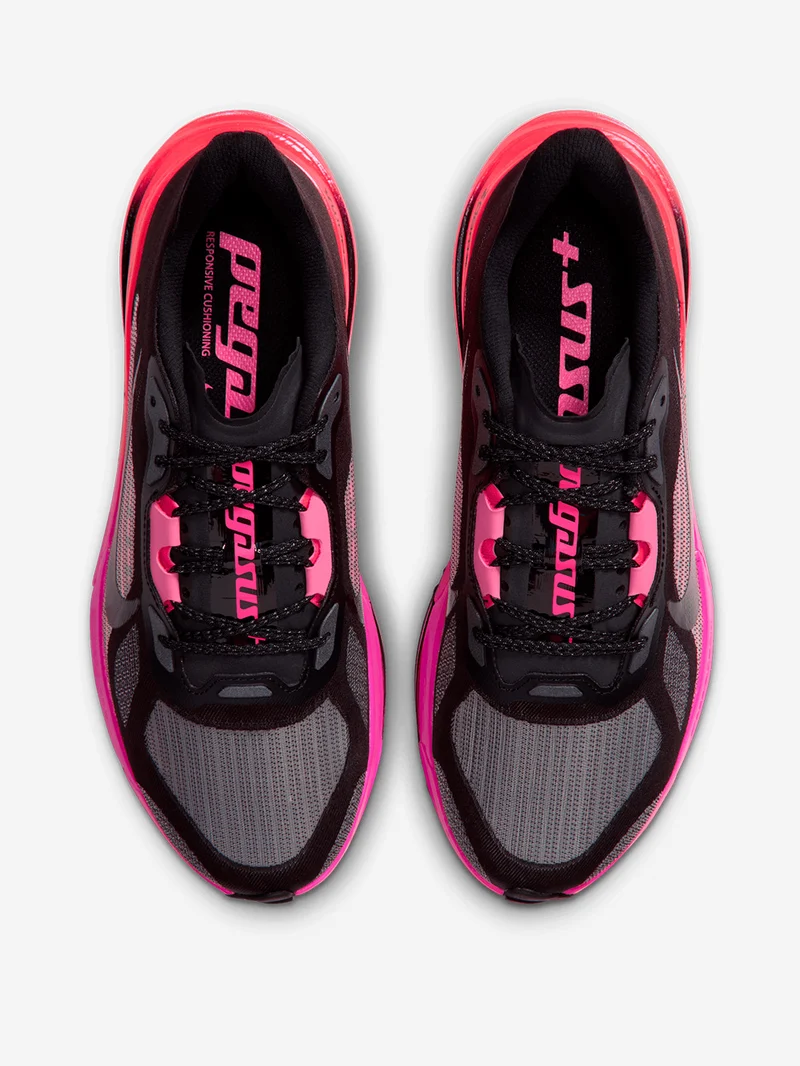 W Pegasus Plus 2 Black Hyper Pink