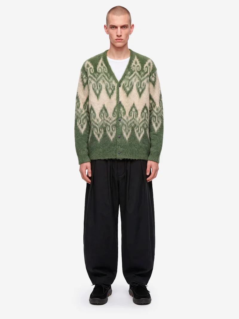 H.D. Pantaloni Military neri