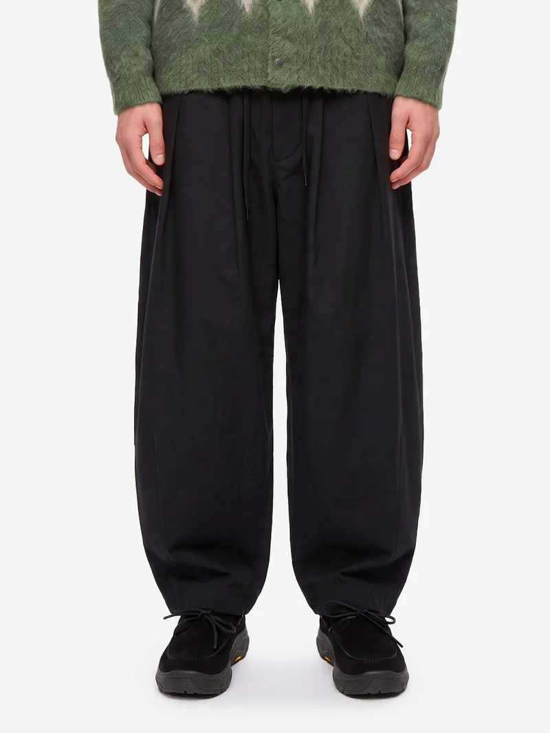 H.D. Pantaloni Military neri
