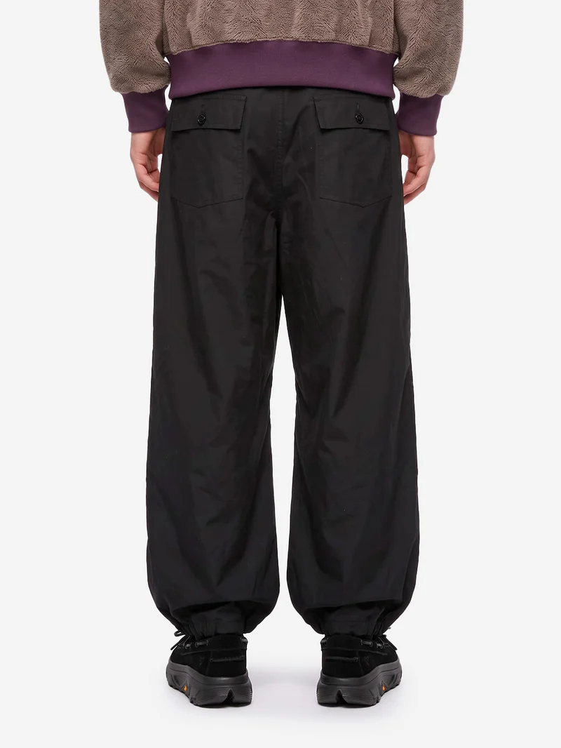 H.D. Pantaloni Fatigue neri