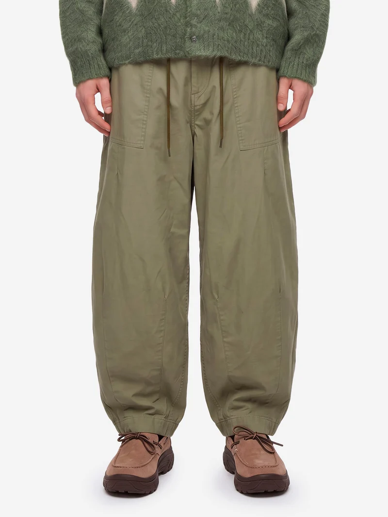 H.D. Pantaloni Fatigue verde militare