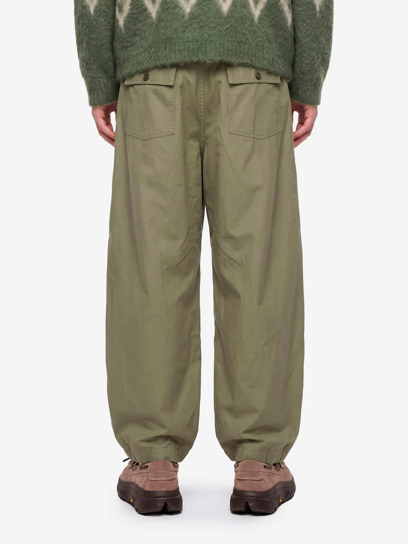 H.D. Pantaloni Fatigue verde militare