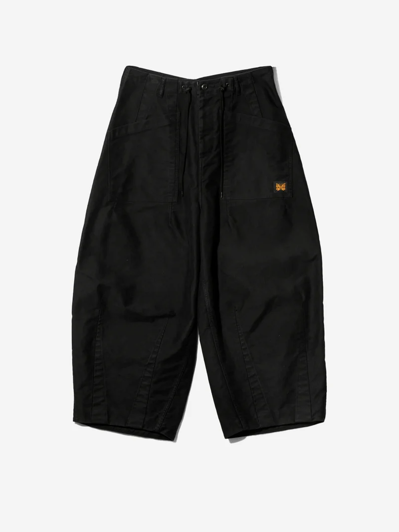 H.D. Pantaloni Utility Moleskin neri