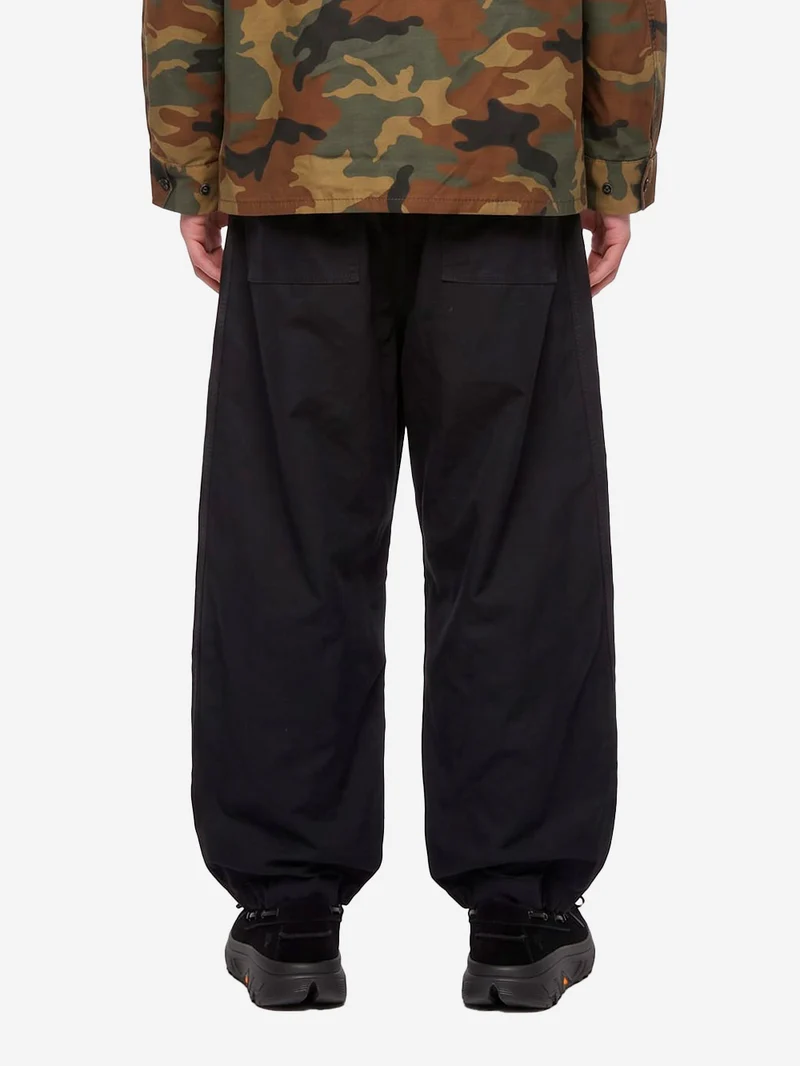 H.D. Pantaloni Utility Moleskin neri