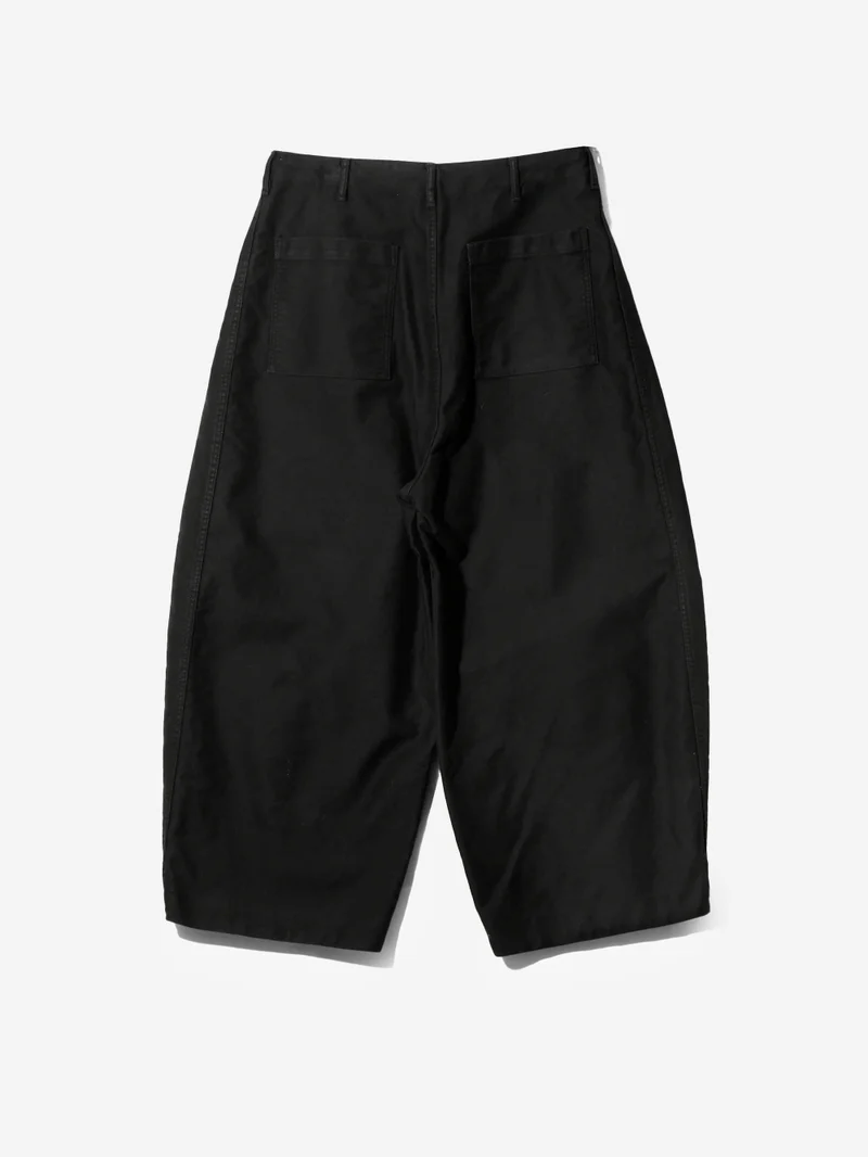 H.D. Pantaloni Utility Moleskin neri
