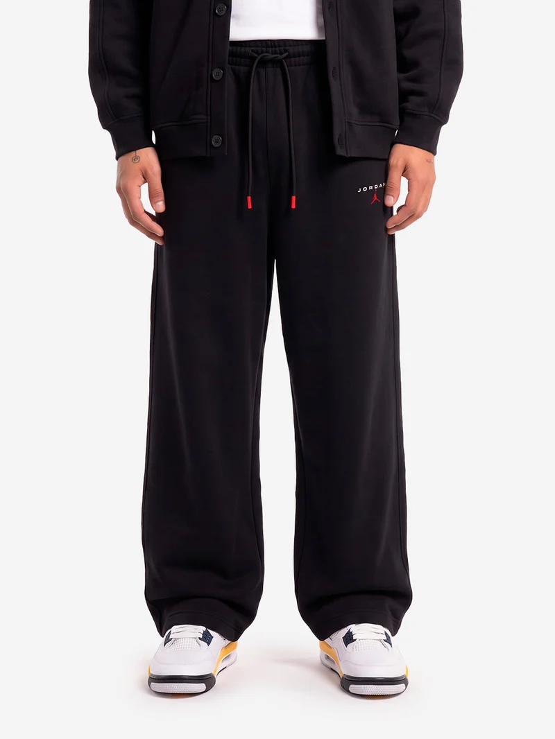Pantaloni French Terry neri