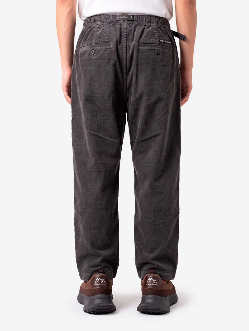 Pantaloni Moleskin 108 grigio scuro