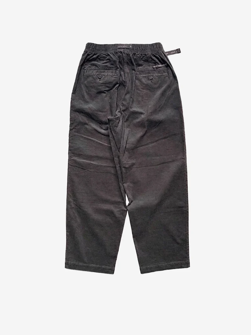 Pantaloni Moleskin 108 grigio scuro