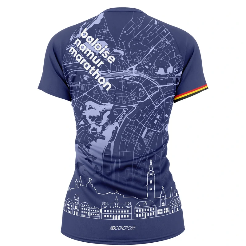 T-shirt Femme Baloise Namur Marathon 2026 - Édition limitée