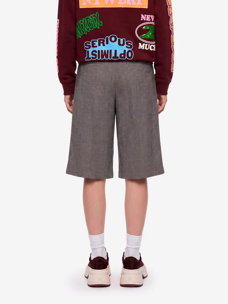 Pantaloni culottes Kreme grigi