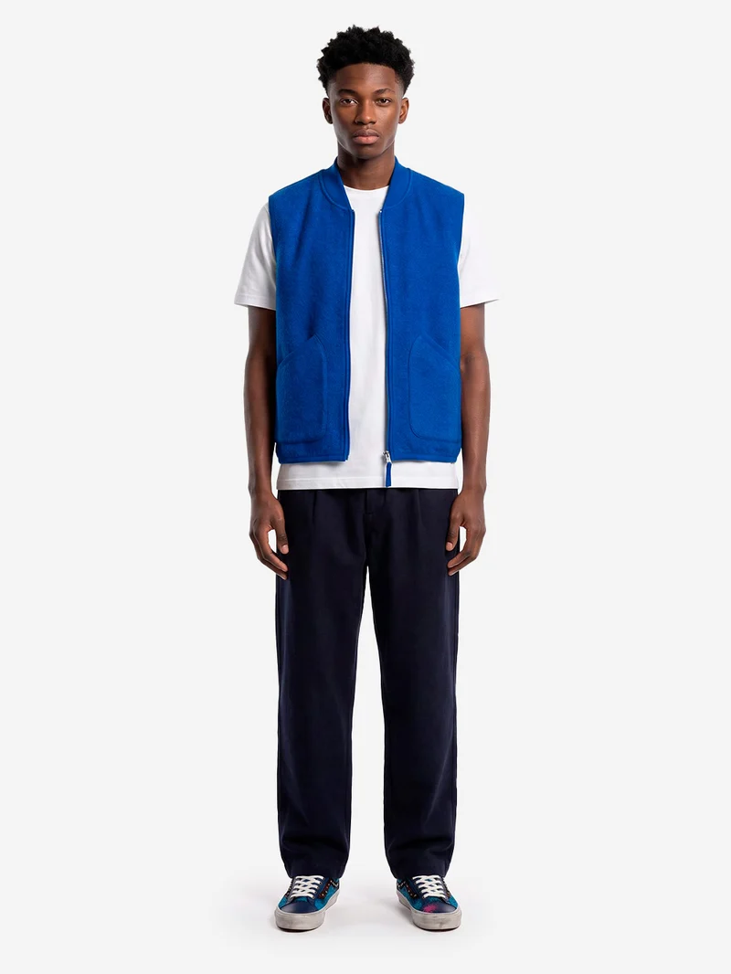 Pantaloni in misto lana con pinces