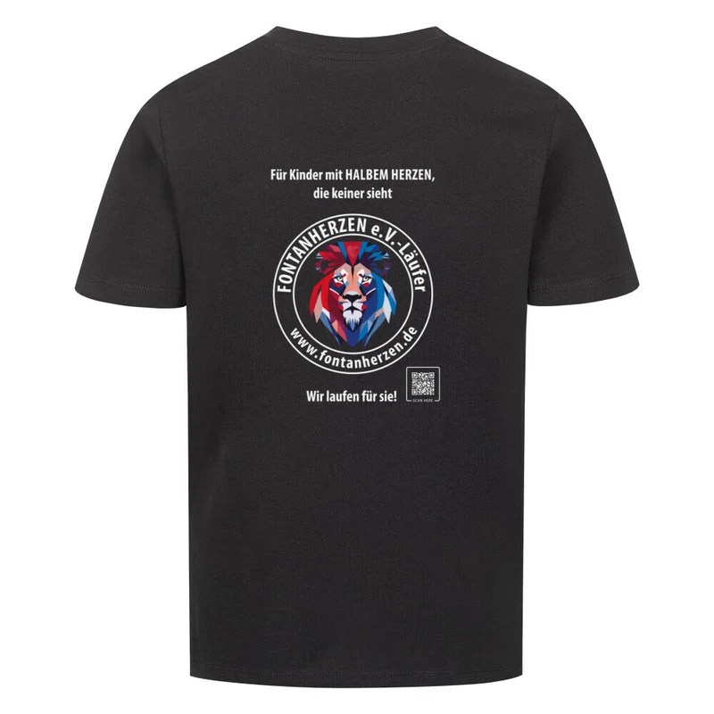 Fontanherzen & Heartbeat Kollektion - Bio Premium T-Shirt Kinder
