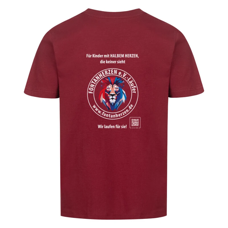 Fontanherzen & Heartbeat Kollektion - Bio Premium T-Shirt Kinder