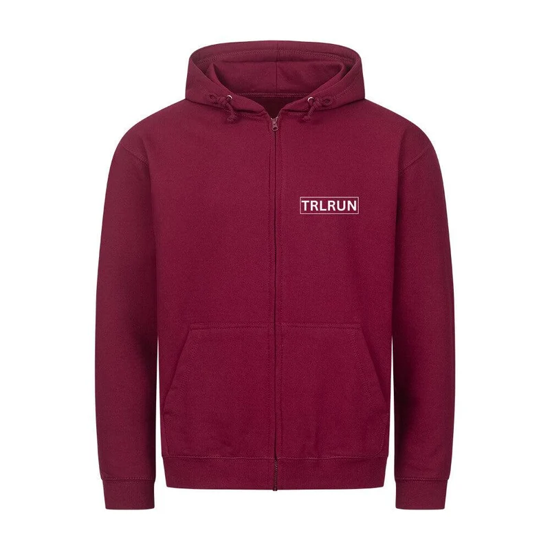 TRLRUN frame - Bio Premium Zipper Hoodie Unisex