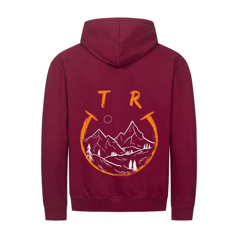 TRLRUN frame - Bio Premium Zipper Hoodie Unisex