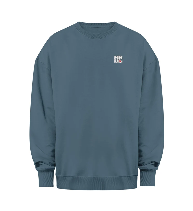 HBU - Bio PremiumSweatshirt mit Stick