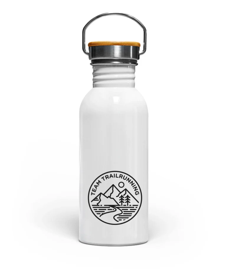 Team Trailrunning - Edelstahl Trinkflasche