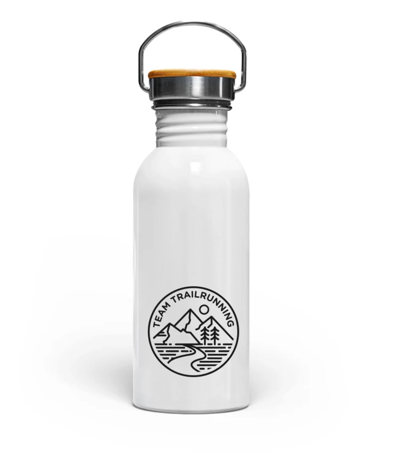 Team Trailrunning - Edelstahl Trinkflasche
