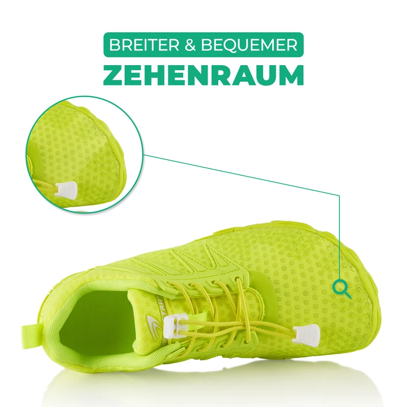 Barfußschuhe Atmungsaktive Sneaker Wasserschuhe