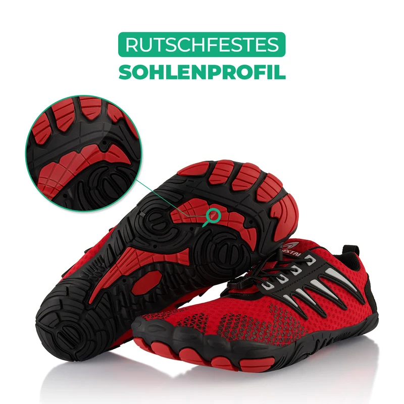 Barfußschuhe Atmungsaktive Sneaker Wasserschuhe