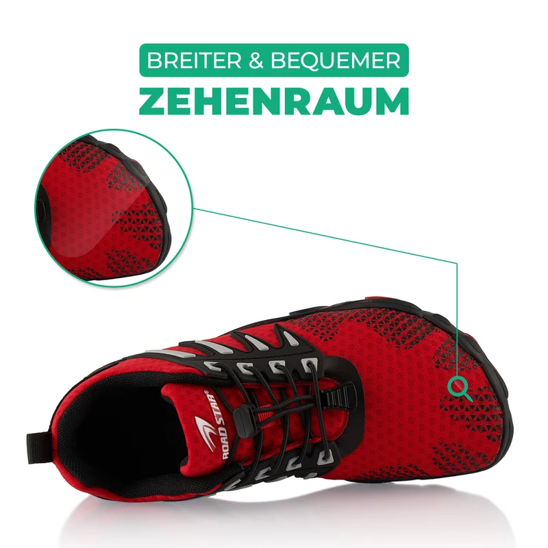 Barfußschuhe Atmungsaktive Sneaker Wasserschuhe