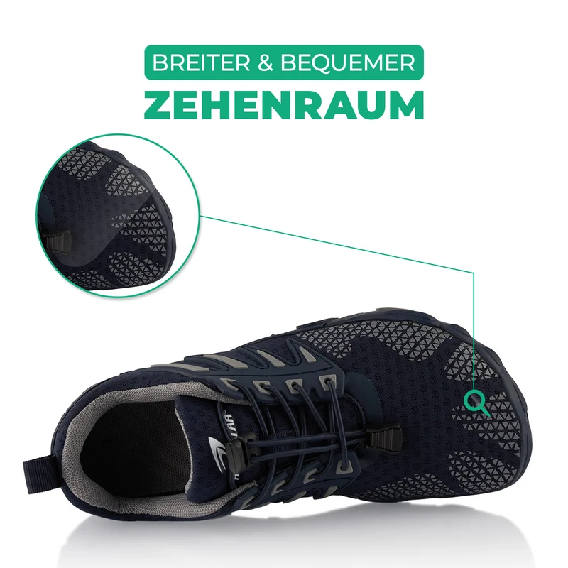 Barfußschuhe Atmungsaktive Sneaker Wasserschuhe