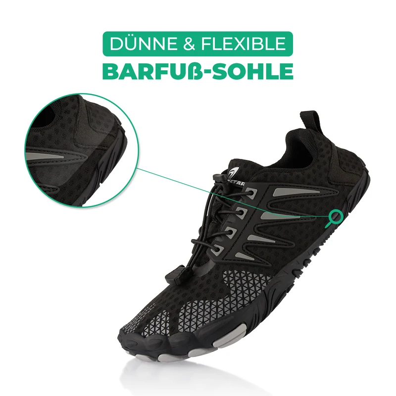 Barfußschuhe Atmungsaktive Sneaker Wasserschuhe