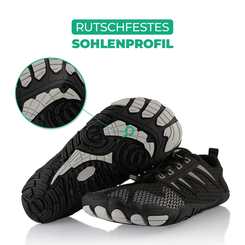 Barfußschuhe Atmungsaktive Sneaker Wasserschuhe