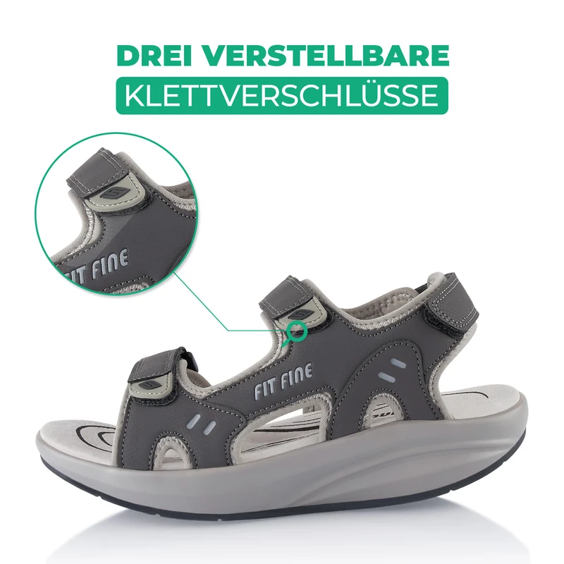 Sandalen Abrollsohle leichte Gesundheitsschuhe