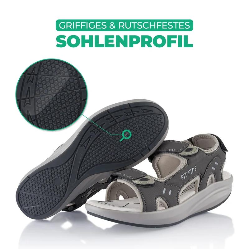 Sandalen Abrollsohle leichte Gesundheitsschuhe