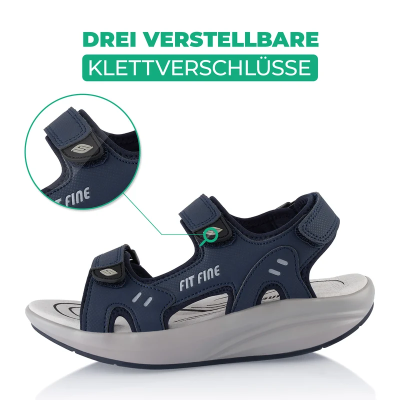 Sandalen Abrollsohle leichte Gesundheitsschuhe