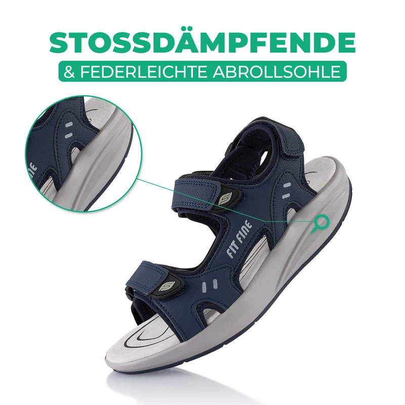 Sandalen Abrollsohle leichte Gesundheitsschuhe