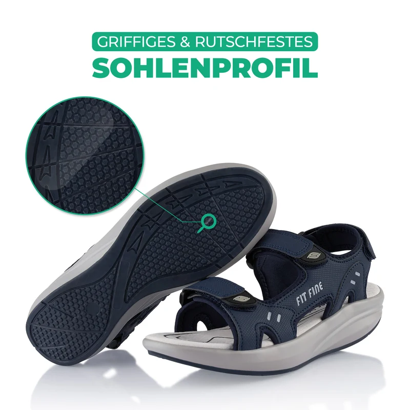 Sandalen Abrollsohle leichte Gesundheitsschuhe