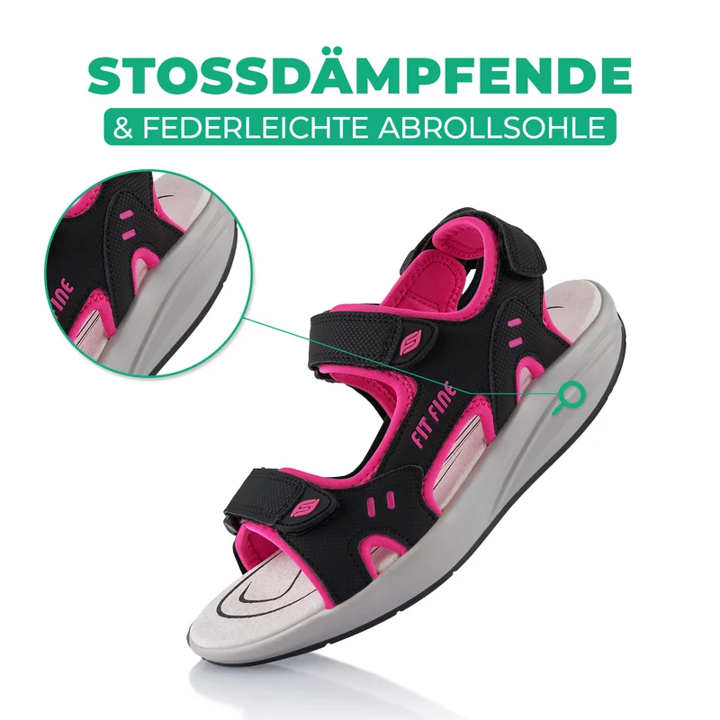 Sandalen Abrollsohle leichte Gesundheitsschuhe