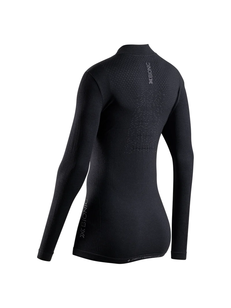 MIGHTYWOOL SHIRT LS 1/2 ZIP WMN