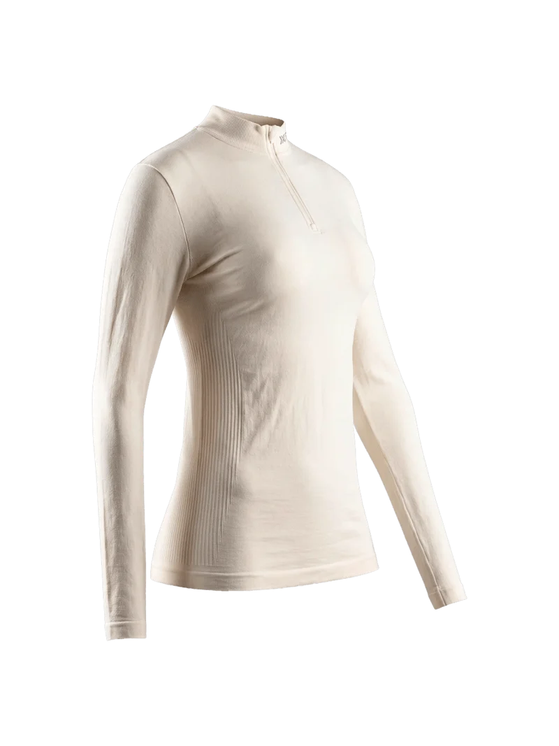 MIGHTYWOOL SHIRT LS 1/2 ZIP WMN