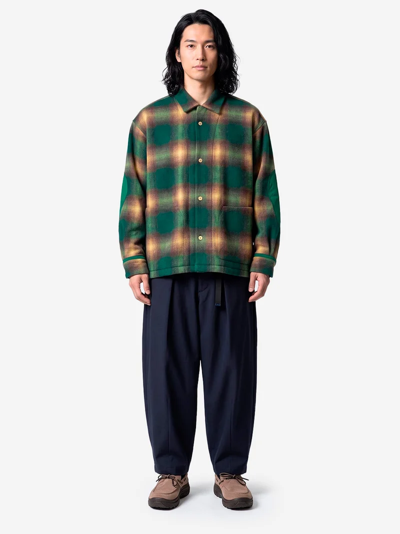 Pantaloni 'Tech Wool Cropped' blu navy