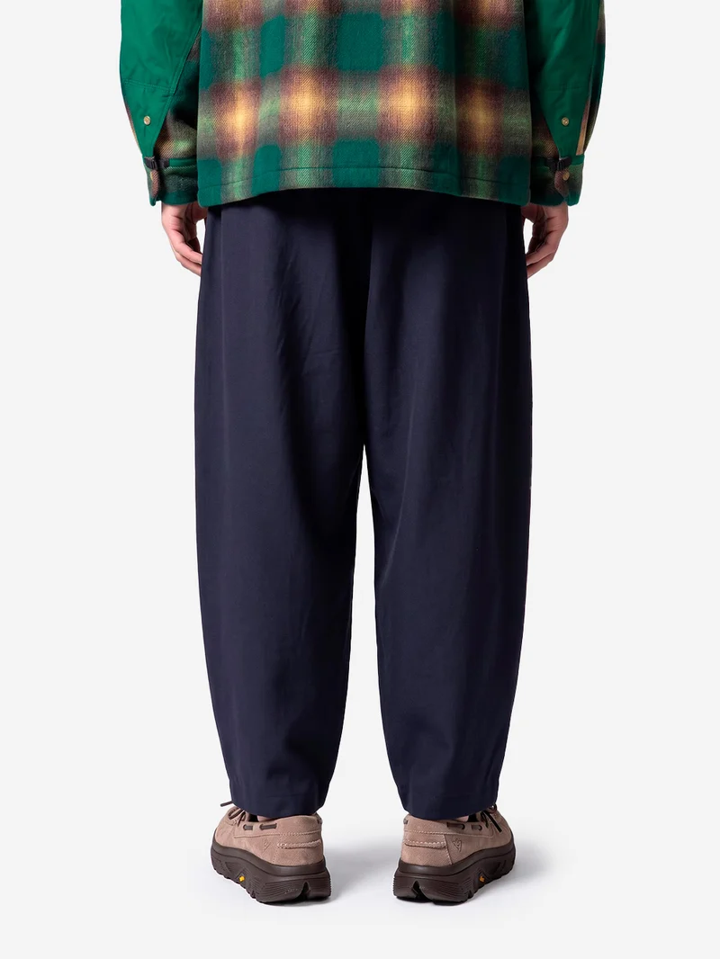 Pantaloni 'Tech Wool Cropped' blu navy