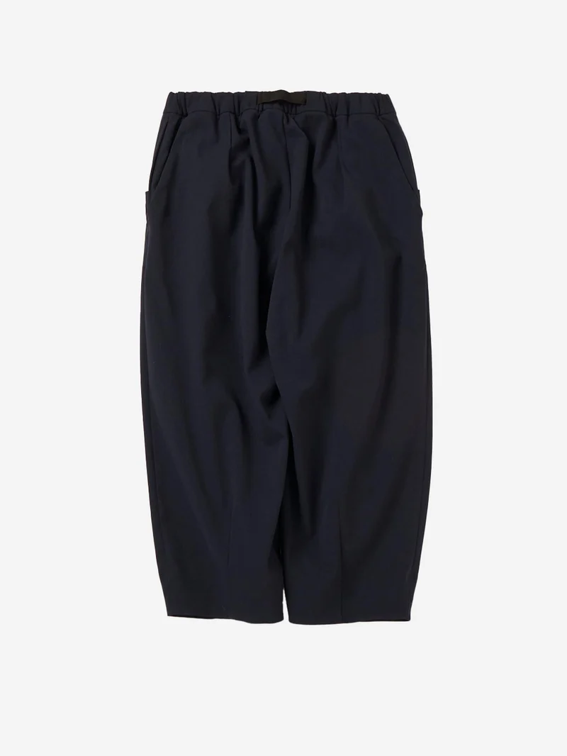 Pantaloni 'Tech Wool Cropped' blu navy